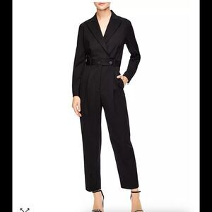 Sandro Black Jumpsuit